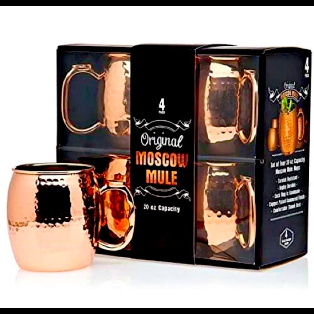 Original Moscow Mule - Set of 4 Mugs (20oz)